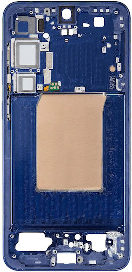 Mittleres Gehäuse Samsung Galaxy S25 Plus 5G US- und Internationale Version Marineblau