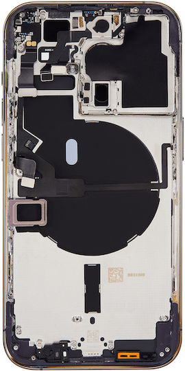 Back Housing W Small Parts Iphone 14 Pro Eu Global Version Aftermarket Plus Deep Purple