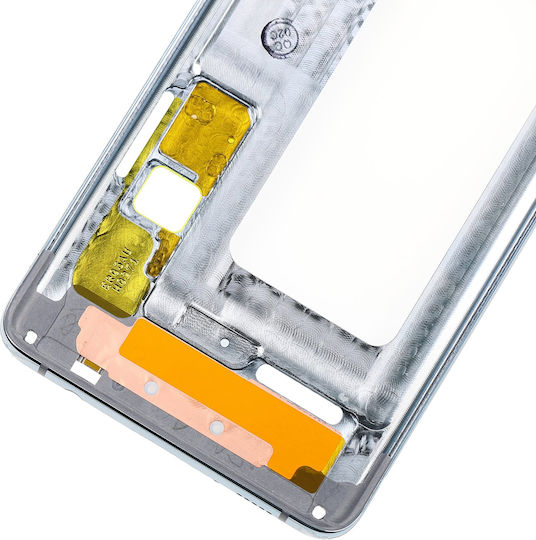 Mid-frame Housing Samsung Galaxy S10 Plus Small Parts Ceramic White