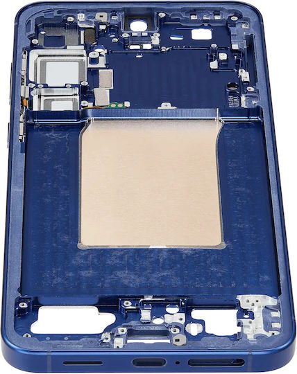 Mittleres Gehäuse Samsung Galaxy S25 Plus 5G US- und Internationale Version Marineblau