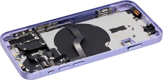 Back Housing W Small Parts Iphone 12 Eu Global Version Aftermarket Plus Purple