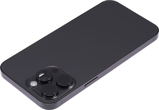 Back Housing W Small Parts Iphone 14 Pro Max Eu Global Version Aftermarket Plus Space Black