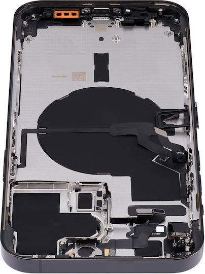 Back Housing W Small Parts Iphone 14 Pro Max Eu Global Version Aftermarket Plus Space Black
