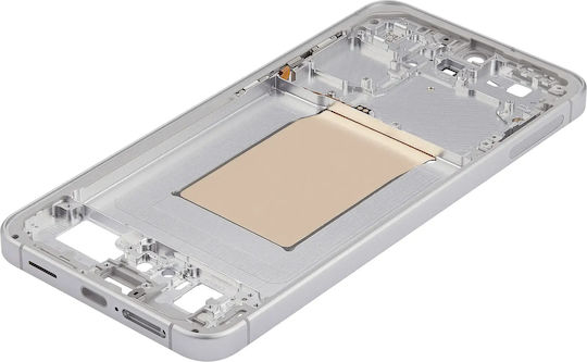 Mid-Frame Housing Für Samsung Galaxy S25 Fe 5G Us & Internationale Version Icyblue Weiß
