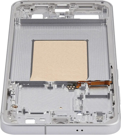 Mid-Frame Housing Für Samsung Galaxy S25 Fe 5G Us & Internationale Version Icyblue Weiß