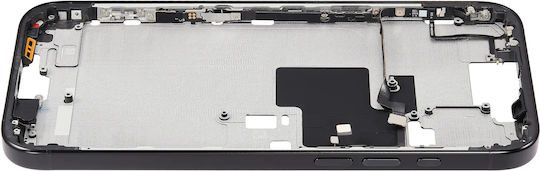 Mid-frame Housing Power Volume Button Iphone 16 Pro Max Us Version Aftermarket Plus Black Titanium