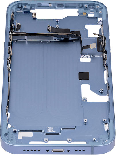 Mid-frame Housing W Small Parts Iphone 14 Us Version Aftermarket Plus Blue