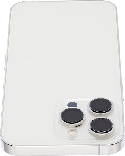 Back Housing W Small Parts Iphone 13 Pro Eu Global Version Aftermarket Plus Silver