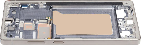 Mid-frame Housing Samsung Galaxy S25 Ultra Us & International Version Titanium Pink Gold