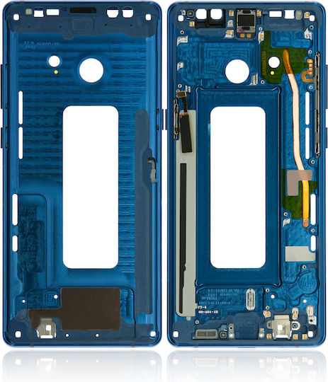 Mittleres Gehäuse Samsung Galaxy Note 8 Kleine Teile Tiefsee Blau