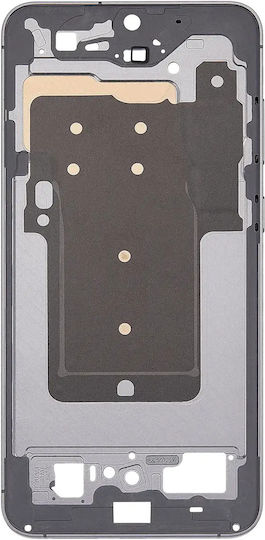 Mid-frame Housing Compatible Samsung Galaxy S25 Fe 5g Us & International Version Jetblack Navy