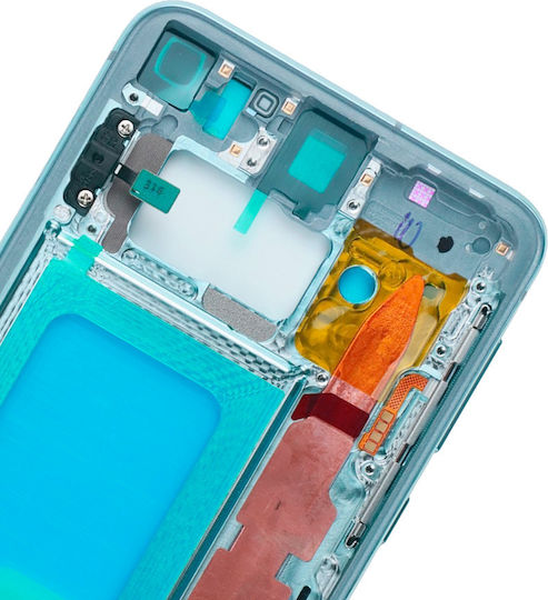 Mid-frame Housing Samsung Galaxy S10e Small Parts Prism Green