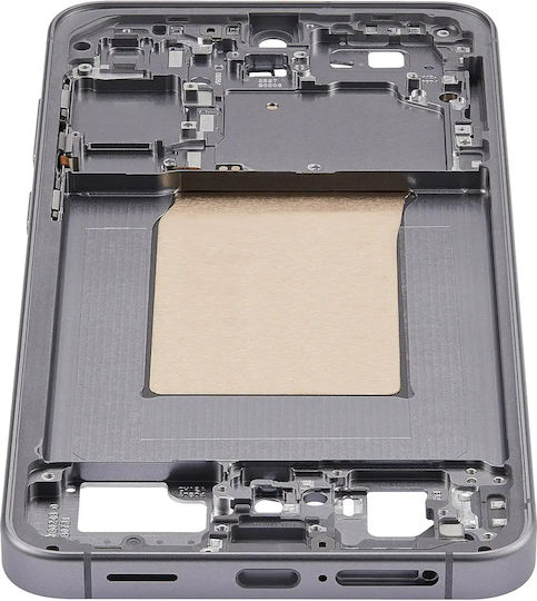 Mid-frame Housing Compatible Samsung Galaxy S25 Fe 5g Us & International Version Jetblack Navy