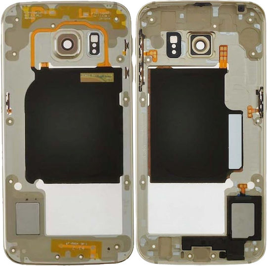 Mid-frame Housing Samsung Galaxy S6 Edge Service Pack Gold Platinum