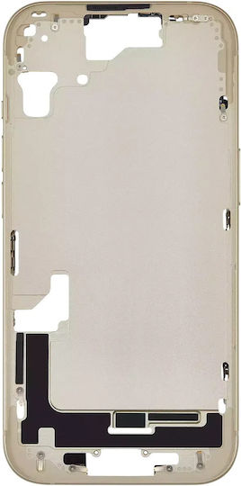 Mid-frame Housing W Small Parts Iphone 15 Us Version Aftermarket Plus Yellow
