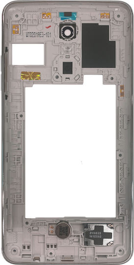 Carcasă De Mijloc Lg K8 2017 Aristo Versiunea SUA Originală Oem Argintie