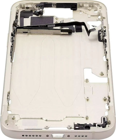 Mid-frame Housing W Small Parts Iphone 15 Plus Eu Global Version Aftermarket Plus Yellow