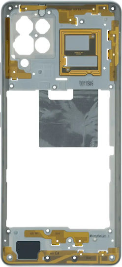 Mid-frame Housing Samsung Galaxy A42 A426 2020 Service Pack White