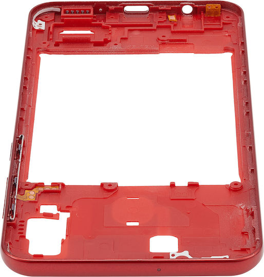 Mid-frame Housing Samsung Galaxy A30 A305 2019 Aftermarket Plus Red