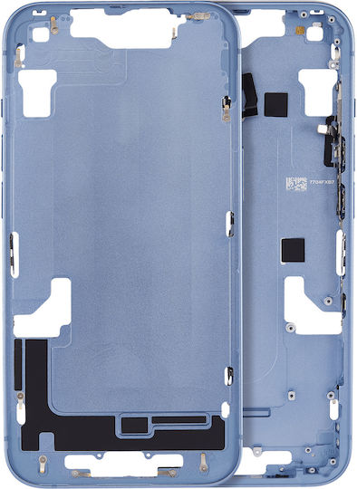 Mid-frame Housing W Small Parts Iphone 14 Eu Global Version Aftermarket Plus Blue