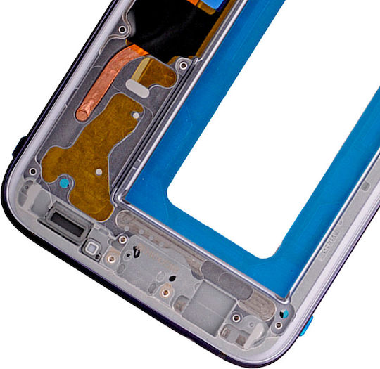 Mid-frame Housing Samsung Galaxy S7 Edge Small Parts Black
