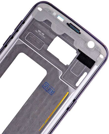 Mid-frame Housing Samsung Galaxy S7 Edge Small Parts Black