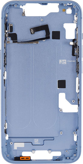 Mid-frame Housing W Small Parts Iphone 14 Eu Global Version Aftermarket Plus Blue