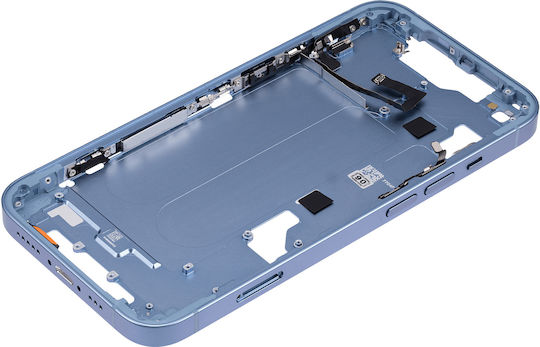 Mid-frame Housing W Small Parts Iphone 14 Eu Global Version Aftermarket Plus Blue