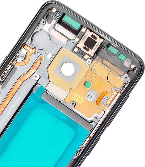 Mid-frame Housing Samsung Galaxy S9 Small Parts Titanium Gray