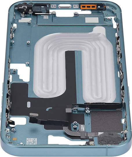 Mid-frame Housing Power Volume Button Iphone 16 Plus Eu Global Version Aftermarket Plus Teal