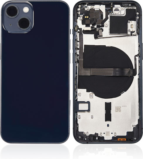 Back Housing W Small Parts Iphone 13 Eu Global Version Aftermarket Plus Midnight