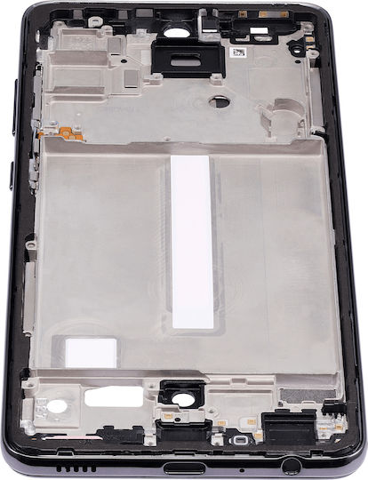 Mid-frame Housing Samsung Galaxy A52 4g A525 2021 A52 5g A526 2021 A52s 5g A528 2021 Awesome Black