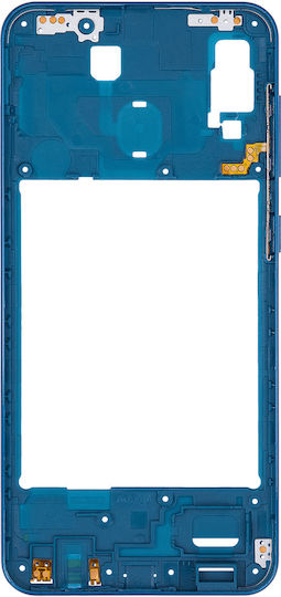 Mid-frame Housing Samsung Galaxy A30 A305 2019 Aftermarket Plus Blue