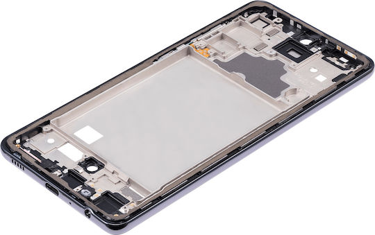 Mid-frame Housing Samsung Galaxy A72 A725 2021 Awesome Black