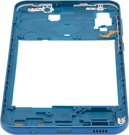 Mid-frame Housing Samsung Galaxy A30 A305 2019 Aftermarket Plus Blue