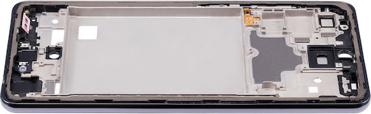 Mid-frame Housing Samsung Galaxy A72 A725 2021 Awesome Black