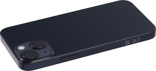 Back Housing W Small Parts Iphone 13 Mini Eu Global Version Aftermarket Plus Midnight