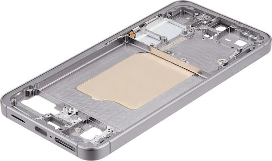 Mid-Frame Gehäuse Samsung Galaxy S25 5G US & Internationale Version Silber Shadow