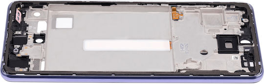Mid-frame Housing Samsung Galaxy A52 4g A525 2021 A52 5g A526 2021 A52s 5g A528 2021 Awesome Violet
