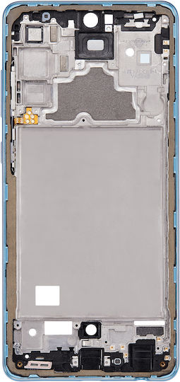 Mid-frame Housing Samsung Galaxy A72 A725 2021 Awesome Blue