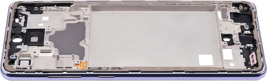 Mid-frame Housing Samsung Galaxy A72 A725 2021 Awesome Violet