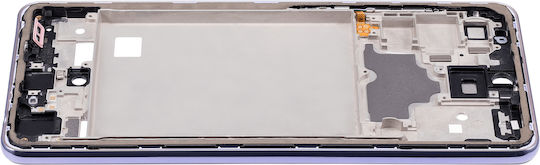 Mid-frame Housing Samsung Galaxy A72 A725 2021 Awesome Violet