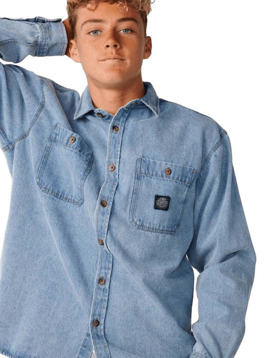 Cămașă din Denim cu Mânecă Lungă, Regular Fit Jean
