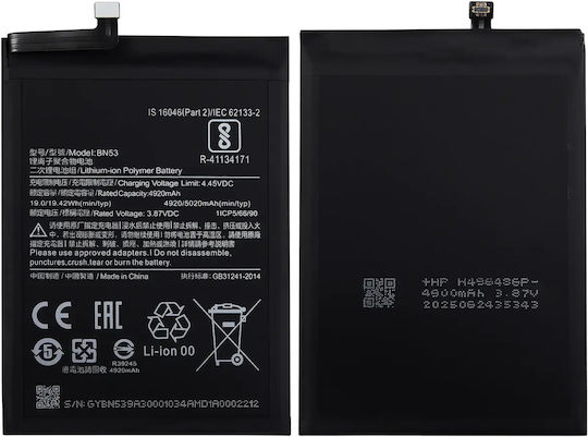 Replacement Battery Xiaomi Redmi Note 9 Pro Redmi Note 10 Pro Max Bn53