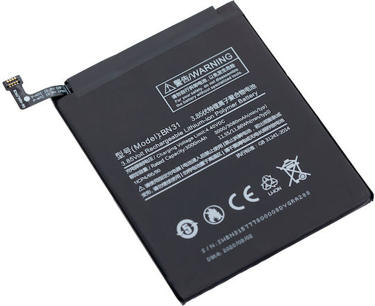 Replacement Battery Xiaomi Mdg2 Mi A1 Redmi Note 5a Redmi S2 Mi 5x Bn31