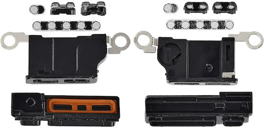 Loudspeaker Mic Mesh iPhone 16 Pro Max Черен Титан 10 Pack