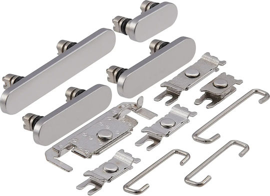 Hard Buttons Power Volume Switch Iphone 16 Pro 16 Pro Max White Titanium