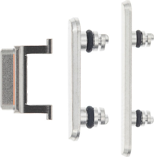 Hard Buttons Power Volume Switch Iphone X Silver