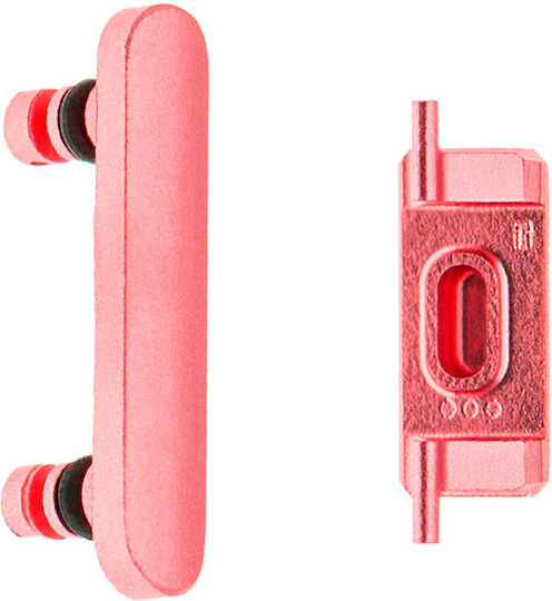 Hard Buttons Power Volume Switch Iphone 7 Plus Red