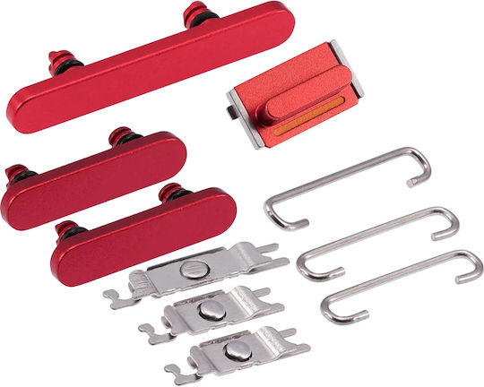 Hard Buttons Power Volume Switch Iphone 14 14 Plus Red